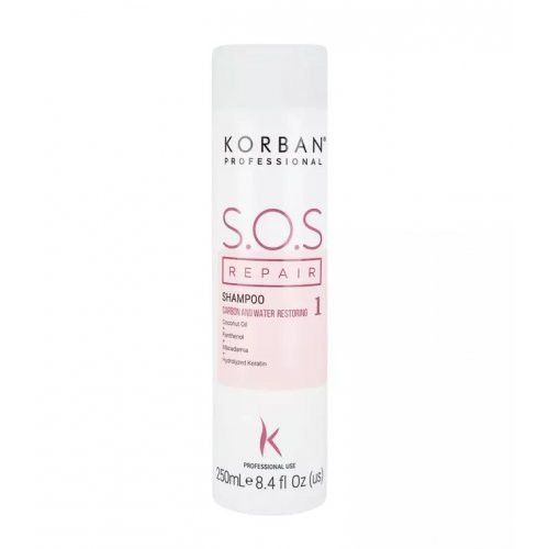 Atstatomasis plaukų šampūnas sausiems ir pažeistiems plaukams S.O.S Repair Shampoo 250ml