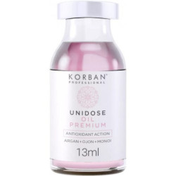 Korban Professional Greito poveikio atkuriamoji plaukų ampulė su aliejais Unidose Oil Premium