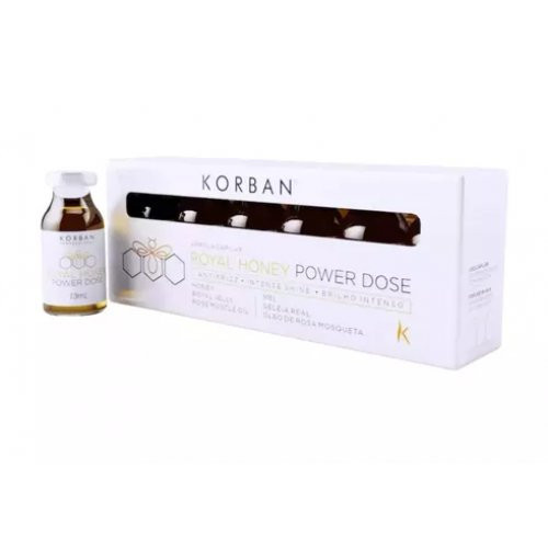 Korban Professional Atkuriamoji plaukų atstaymo procedūra Royal Honey Power Dose
