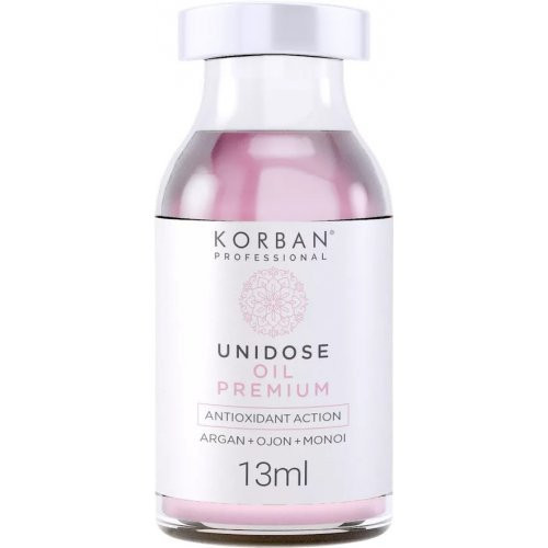 Greito poveikio atkuriamoji plaukų ampulė su aliejais Unidose Oil Premium 6x13ml