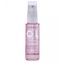 Korban Professional Maitinamasis aliejinis serumas plaukams glotnumui ir blizgesiui Oil Premium Elixir