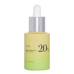 ANUA Šviesinamasis veido serumas su 20% vitaminu C ir žaliųjų citrinų ekstraktu Green Lemon Vita C Blemish Serum