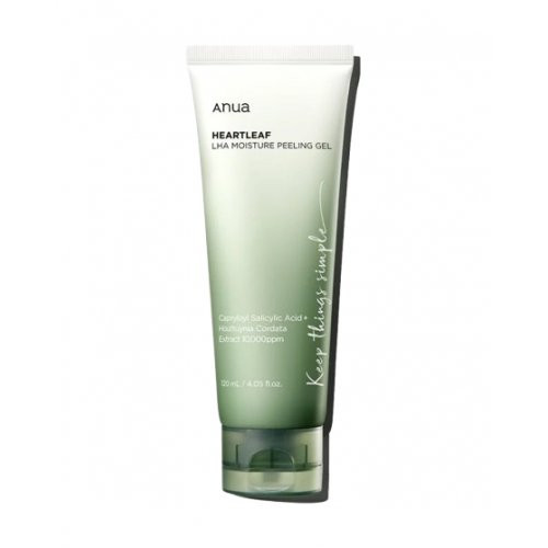Švelnus gelinis veido šveitiklis su LHA ir širdžialapių ekstraktu Heartleaf LHA Moisture Peeling Gel 120ml 