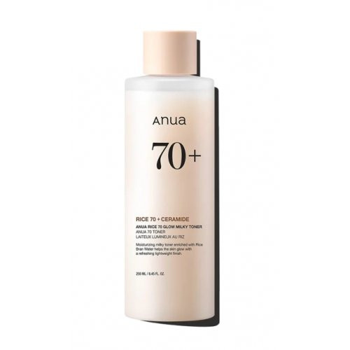 Skaistinantis pieninės tekstūros veido tonikas su ryžių sėlenų vandeniu Rice 70 Glow Milky Toner 250ml