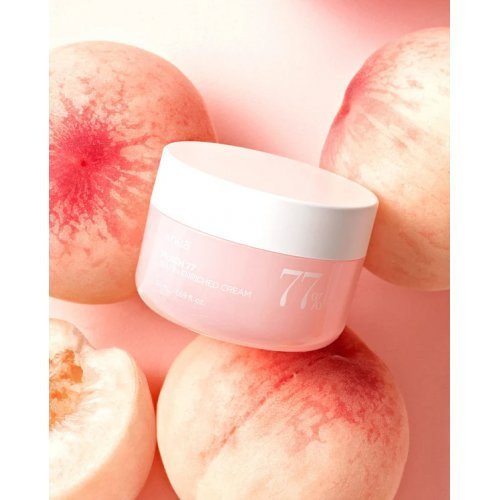 ANUA Drėkinamasis veido kremas su 77% persikų vandeniu ir niacinamidu Peach 77 Niacin Enriched Cream