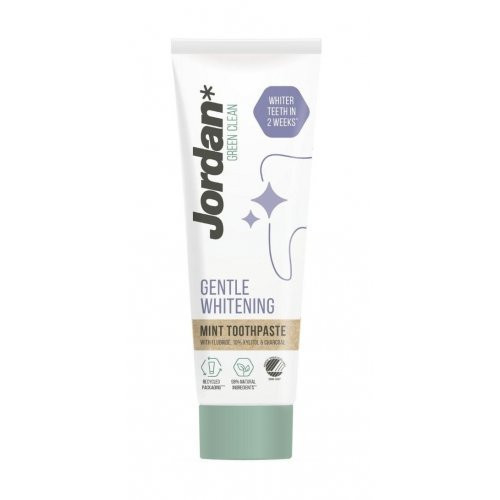 Jordan Švelniai balinanti dantų pasta su fluoru ir ksilitoliu Green Clean Gentle Whitening Toothpaste