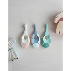 Jordan Ypač minkštas vaikiškas dantų šepetėlis kūdikiams nuo 0 iki 2 metų Green Clean Baby 0-2 Toothbrush Extra Soft