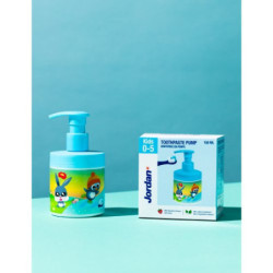 Jordan Vaikiška dantų pasta su dozatoriumi vaikams nuo 0 iki 5 metų Kids Toothpaste Pump 0-5 years