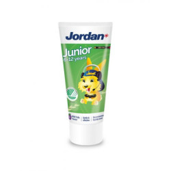 Jordan Vaikiška dantų pasta vaikams nuo 6 iki 12 metų Junior Toothpaste 6-12 years