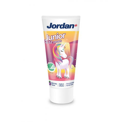 Vaikiška dantų pasta vaikams nuo 6 iki 12 metų Junior Toothpaste 6-12 years Unicorn, 50ml 