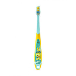 Jordan Minkštas vaikiškas dantų šepetėlis 6-9 metų vaikams Step 6-9 years Junior Toothbrush Soft