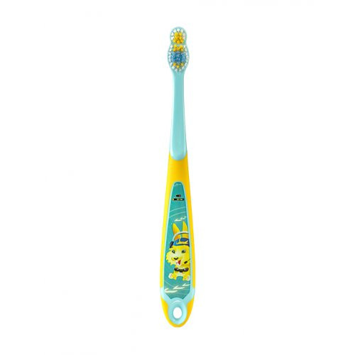 Jordan Minkštas vaikiškas dantų šepetėlis 6-9 metų vaikams Step 6-9 years Junior Toothbrush Soft
