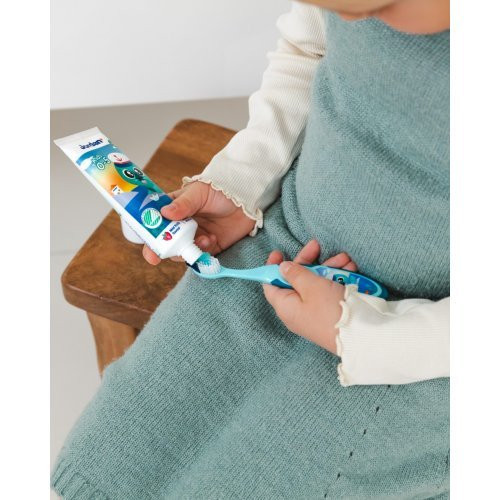 Jordan Minkštas vaikiškas dantų šepetėlis 3-5 metų vaikams Step 3-5 years Kids Toothbrush Soft