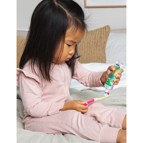Jordan Minkštas vaikiškas dantų šepetėlis 3-5 metų vaikams Step 3-5 years Kids Toothbrush Soft
