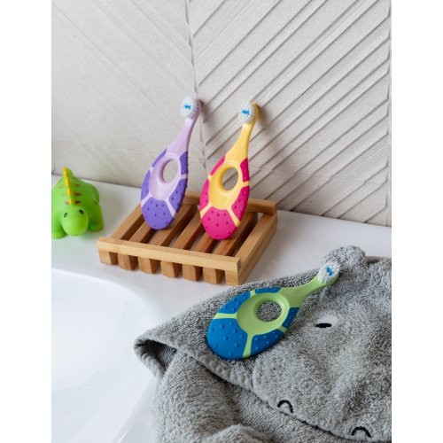 Jordan Ypač minkštas vaikiškas dantų šepetėlis 0-2 metų kūdikiams Step 0-2 years Baby Toothbrush Extra Soft
