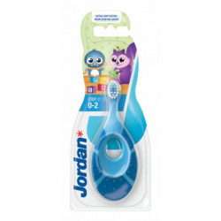 Jordan Ypač minkštas vaikiškas dantų šepetėlis 0-2 metų kūdikiams Step 0-2 years Baby Toothbrush Extra Soft