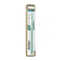 Jordan Vidutinio kietumo dantų šepetėlis Green Clean Medium Toothbrush