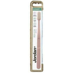 Jordan Ypač minkštas dantų šepetėlis Green Clean Ultrasoft Toothbrush