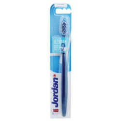 Jordan Ypač minkštas dantų šepetėlis tarpdančių valymui Clean Between Ultra Soft Toothbrush