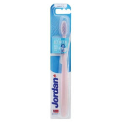 Jordan Ypač minkštas dantų šepetėlis tarpdančių valymui Clean Between Ultra Soft Toothbrush