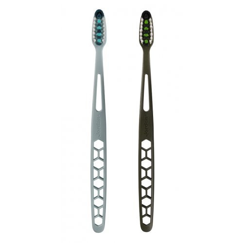 Jordan Lengvų vidutinio kietumo dantų šepetėlių rinkinys 2 vnt. Ultralite 1+1 Toothbrush Medium