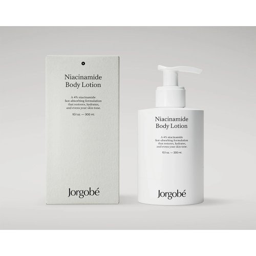 Jorgobé Drėkinamasis kūno losjonas su 4% niacinamidu Niacinamide Body Lotion