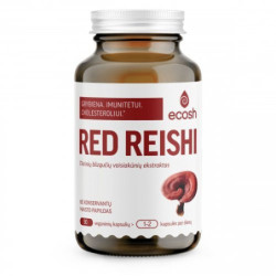 Ecosh Raudonojo Reishi grybo ekstraktas Red Reishi Mushroom Extract