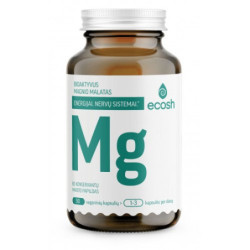 Ecosh Maisto papildas, bioaktyvus magnio malatas Magnesium