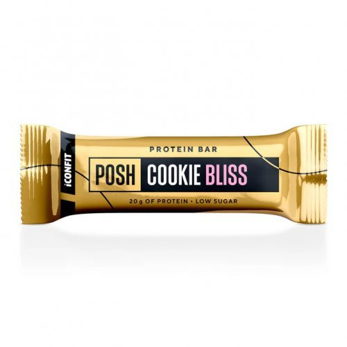 Baltyminis batonėlis Posh Protein Bar Cookie Bliss, 55g