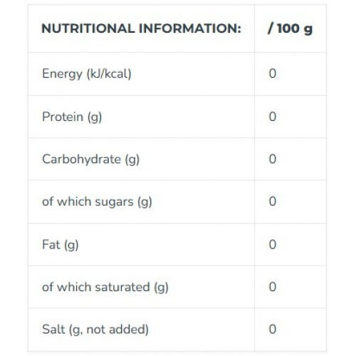 Iconfit Stevijos pagrindo saldiklis (be kalorijų) Stevia-Based Sweetener