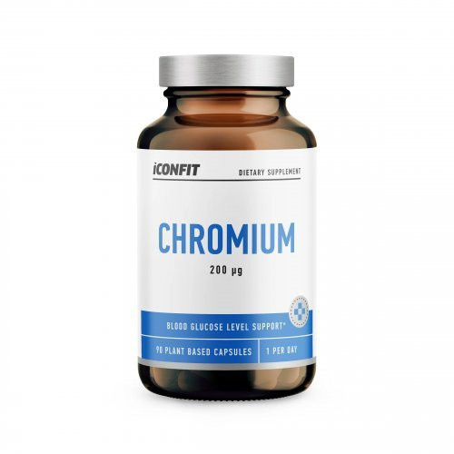 Iconfit Maisto papildas chromas Chromium Blood Glucose Level Support