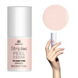 Alessandro Striplac Peel Or Soak Gelinis nagų lakas  8ml