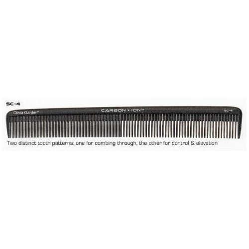 Olivia Garden Profesionalios kirpimo šukos Carbon + Ion Combs SC