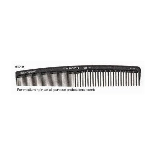 Olivia Garden Profesionalios kirpimo šukos Carbon + Ion Combs SC