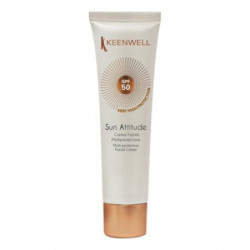 Keenwell Apsauginis veido kremas SPF 50 nuo saulės ir aplinkos poveikio Sun Attitude Multi-protective Facial Cream SPF50