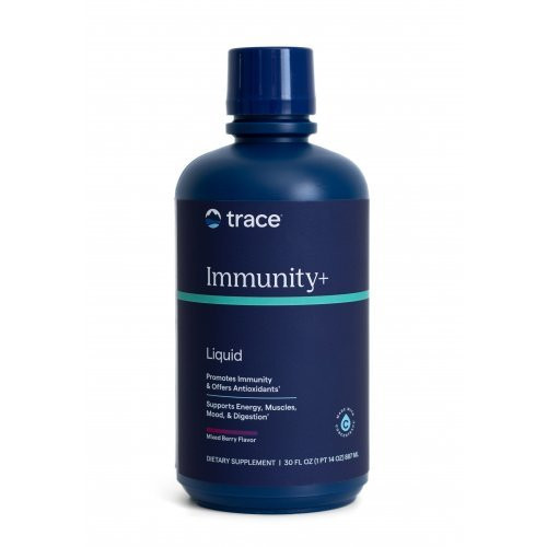 Skystas papildas imuninės sistemos veiklai su vitaminu C, cinku ir vitaminu D Liquid Immunity+ 887ml