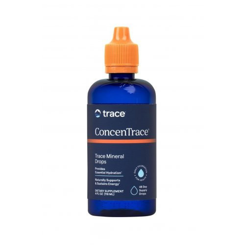 Trace Minerals Joniniai jūros mineralai skystoje formoje ConcenTrace Trace Mineral Drops