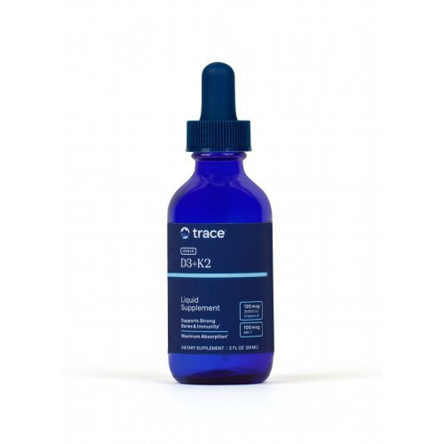 Skystos formos vitaminai D3 + K2 Ionic D3+K2 125 mcg | 100 mcg 59ml