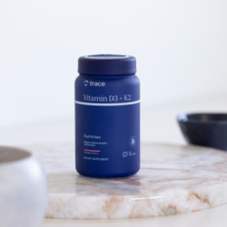Trace Minerals Vitaminas D3 + K2 guminukų formoje Vitamin D3 + K2 Gummies