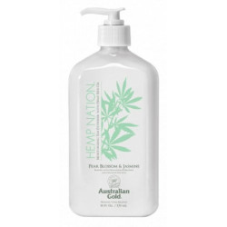 Australian Gold Kasdienis kūno losjonas su kriaušių žiedų ir jazminų aromatu Hemp Nation Pear Blossom & Jasmine