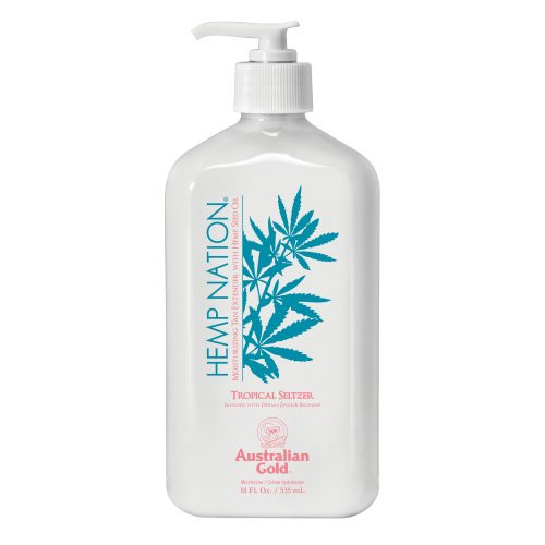 Australian Gold Kasdienis kūno losjonas su tropinių vaisių aromatu Hemp Nation Tropical Seltzer