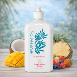 Australian Gold Kasdienis kūno losjonas su tropinių vaisių aromatu Hemp Nation Tropical Seltzer
