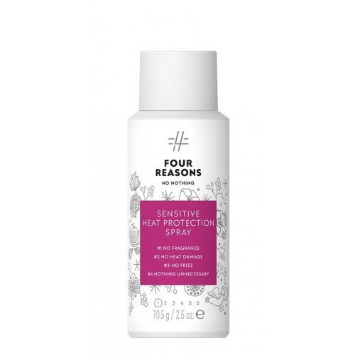 Four Reasons Bekvapis apsauginis purškiklis nuo karščio jautriai galvos odai No Nothing Sensitive Heat Protection Spray