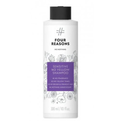 Four Reasons Bekvapis violetinis šampūnas šviesiems plaukams No Nothing Sensitive No Yellow Shampoo