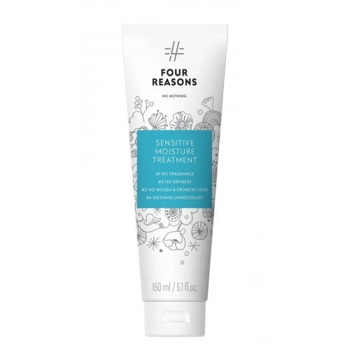 Bekvapė intensyviai drėkinanti plaukų kaukė jautriai galvos odai No Nothing Sensitive Moisture Treatment 150ml