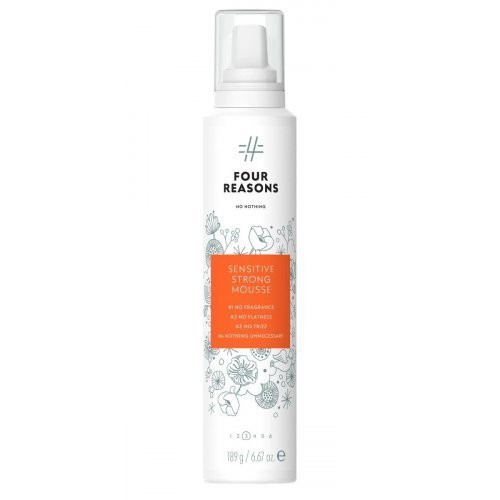 Bekvapės stiprios fiksacijos plaukų putos No Nothing Sensitive Strong Mousse 200ml