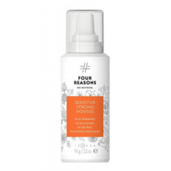 Four Reasons Bekvapės stiprios fiksacijos plaukų putos No Nothing Sensitive Strong Mousse