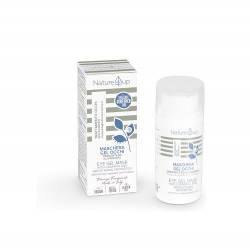 Paakių kaukė su rudaisiais dumbliais Nature Up Eye Gel Mask 30ml