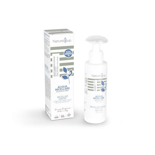 Micelinis vanduo akims ir veidui Nature Up Micellar Water For Eyes And Face 150ml