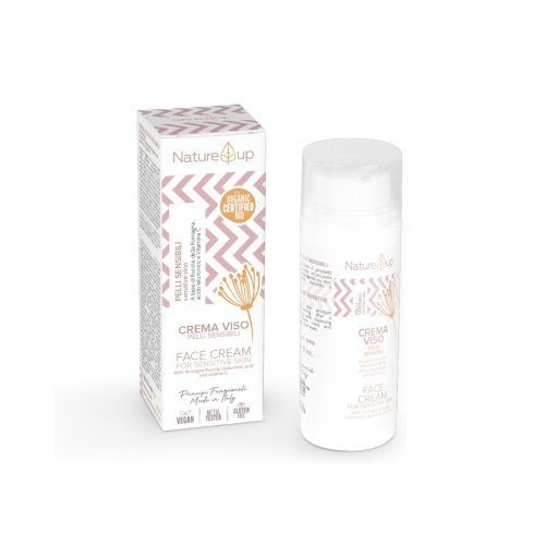Naturys Kremas jautriai odai su rukola Nature Up Sensitive Skin Face Cream